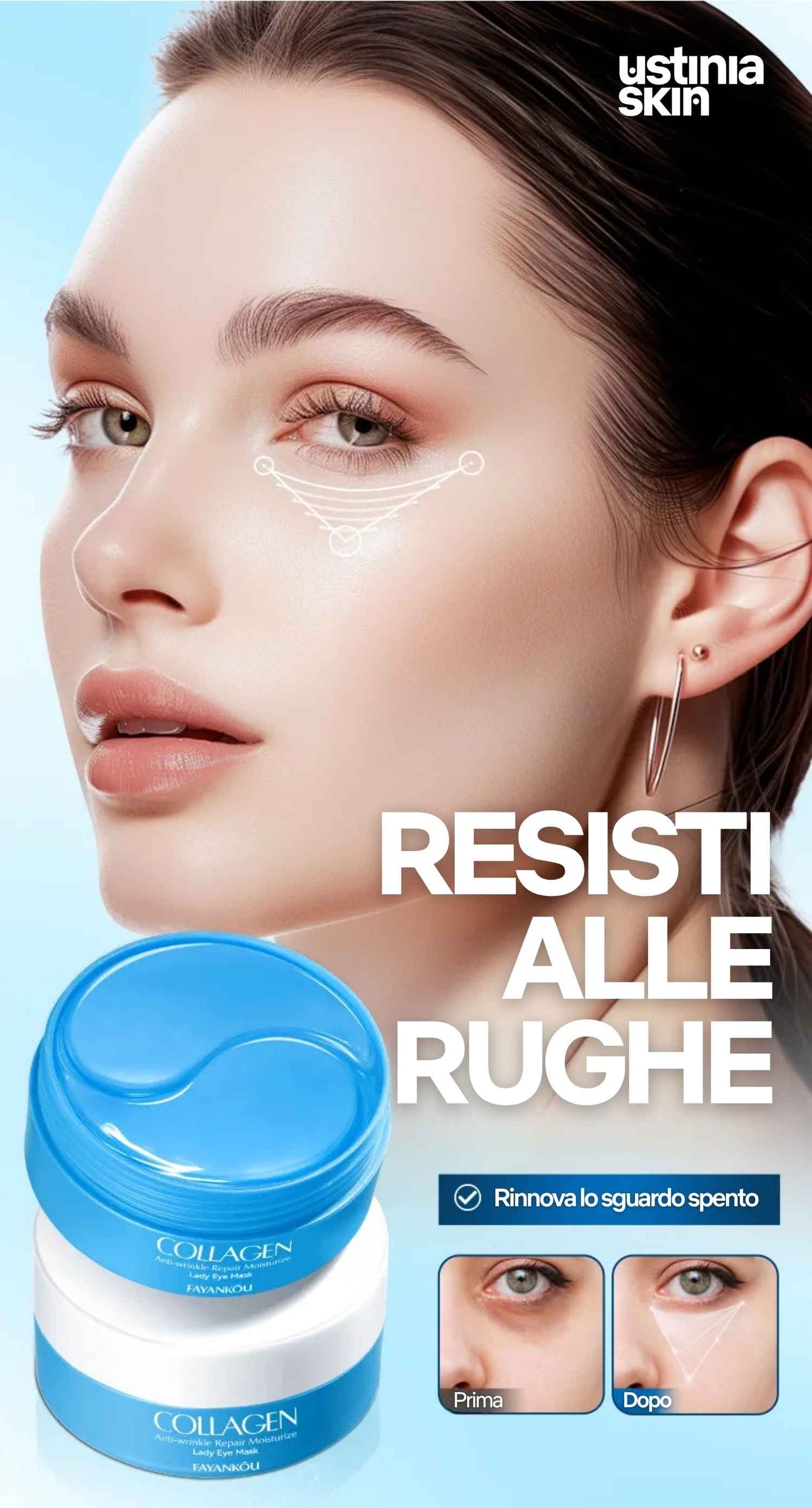 COLLAGEN Patch Occhi – Idratanti e Anti‑Occhiaie