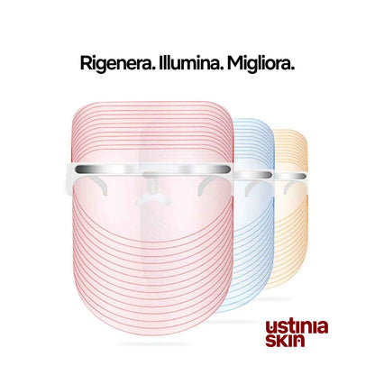 Maschera Facciale LED 7 Colori