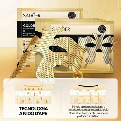 SADOER Golden Butterfly Eye Mask