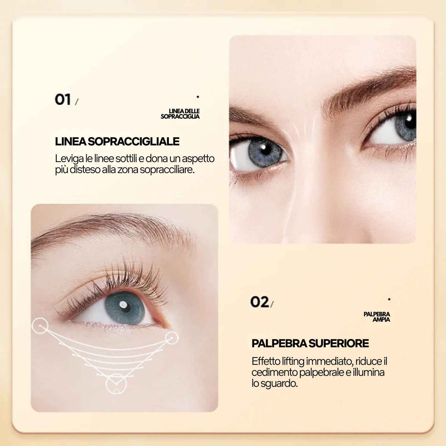 SADOER Golden Butterfly Eye Mask