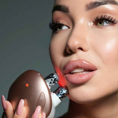 Massaggiatore Facciale RF & EMS con Massaggio 4D