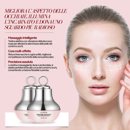 JAYSUING Electric Massage Eye Cream 2-in-1 + Red Light Therapy