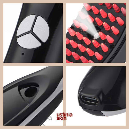 VitaScalp Pro | Spazzola Massaggiante LED Capelli