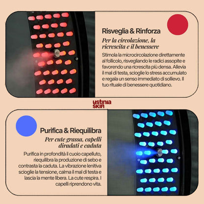 VitaScalp Pro | Spazzola Massaggiante LED Capelli