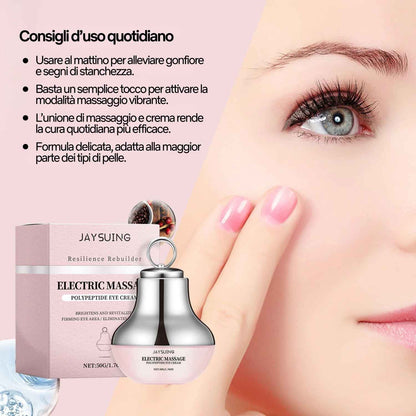 JAYSUING Electric Massage Eye Cream 2-in-1 + Red Light Therapy