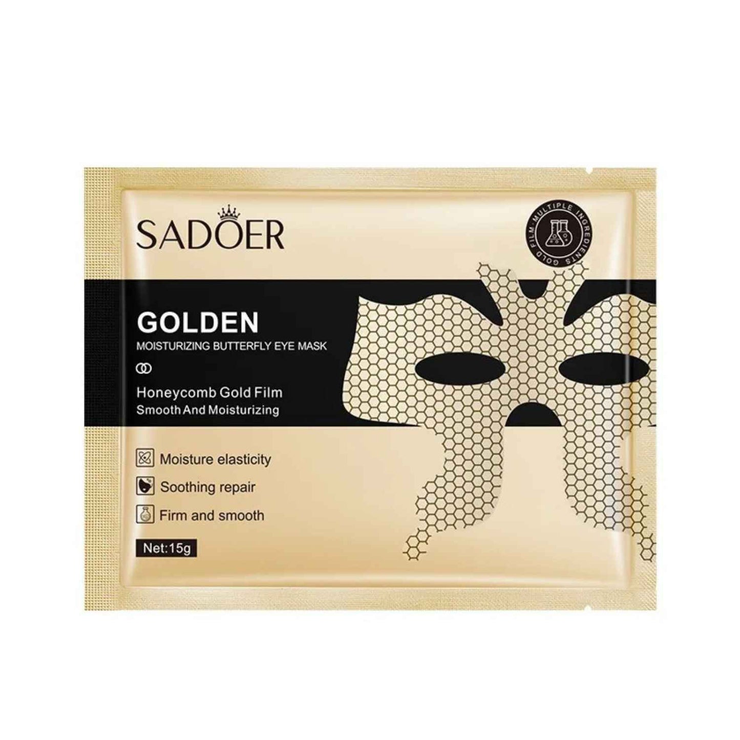SADOER Golden Butterfly Eye Mask